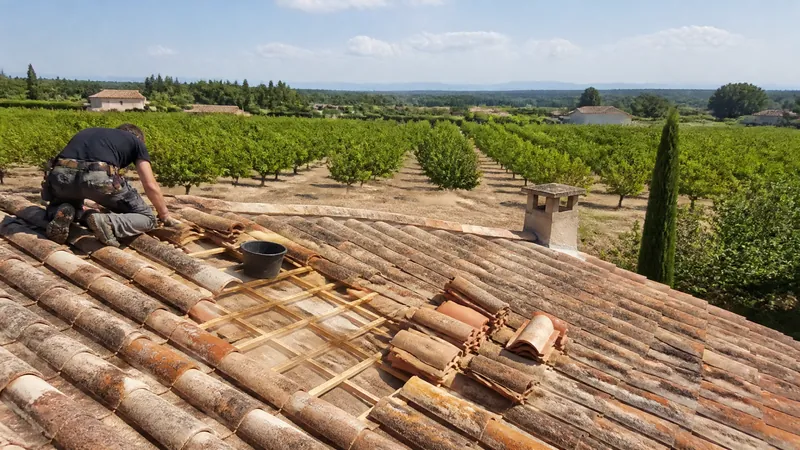 Couvreur à Montfavet