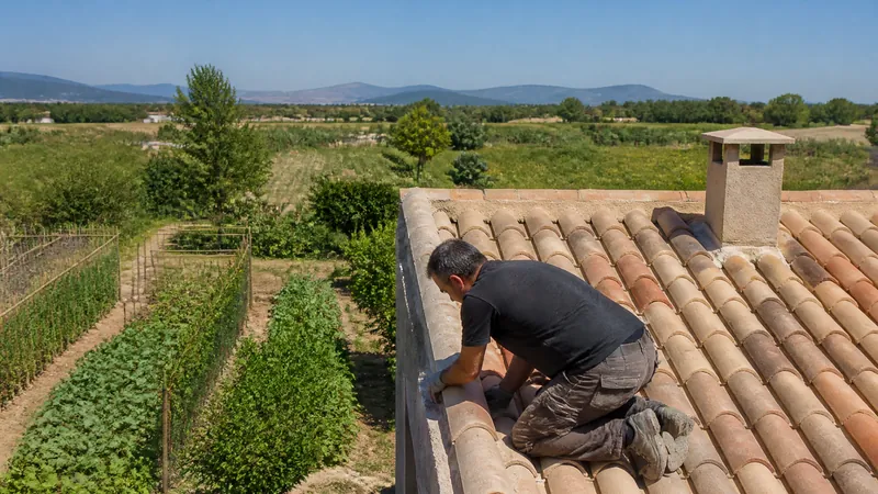 Couvreur à Rognonas